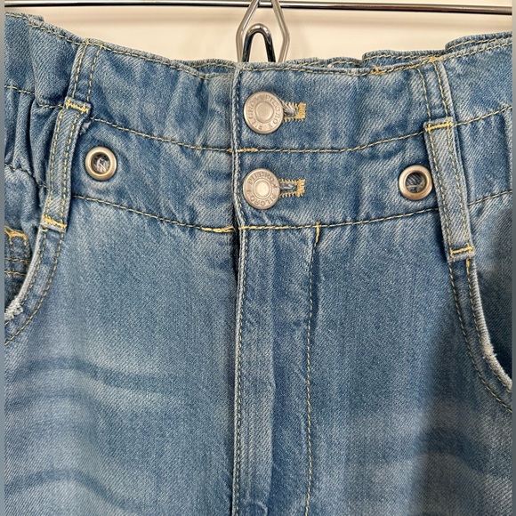 Pilcro -Anfhropologie Organic Cotton Wide-Leg Relaxed Jeans-28(S-M). - Picture 4 of 11